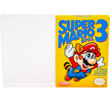 5 Pcs Clear Box Protectors Case for Nintendo NES CIB Game Boxed protector