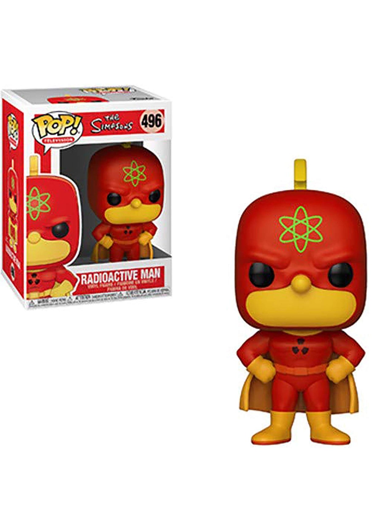 The Simpsons Radioactive Man #496 Pop Vinyl Figure