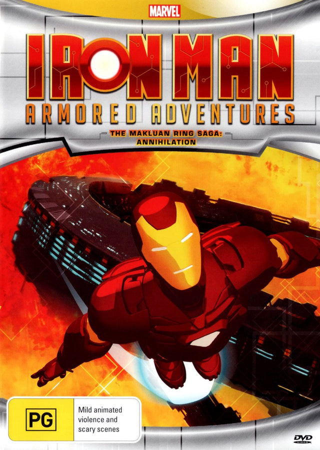 Iron Man Armored Adventures The Makluan Ring Saga Annihilation DVD