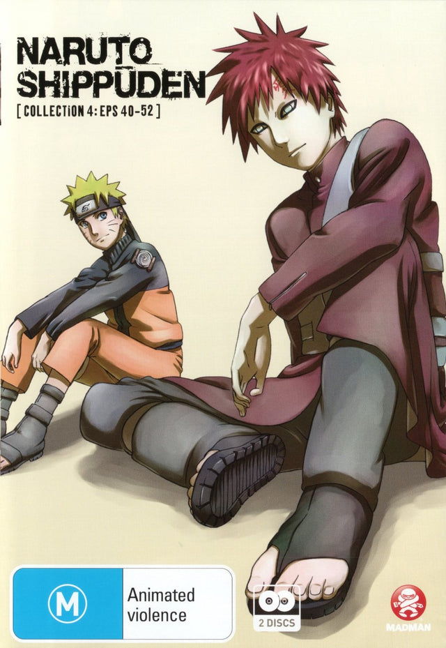 Naruto Shippuden Collection 04 Eps 40-52 DVD