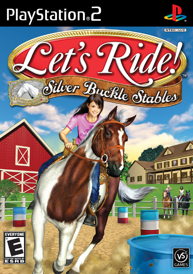 Let's Ride! Silver Buckle Stables Playstation 2 PS2 Game PAL