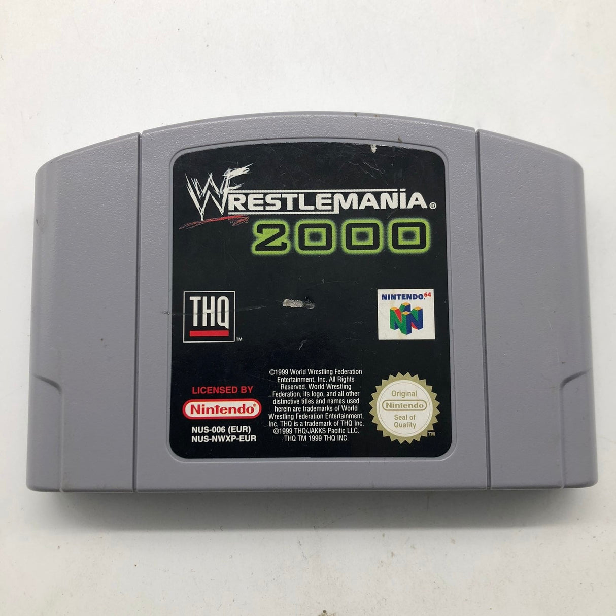 Wrestlemania 2000 Nintendo 64 n64 Game PAL