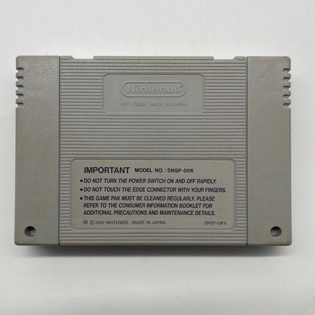 Jimmy Connors Pro Tennis Tour SNES Super Nintendo Entertainment System Game Cartridge Only PAL