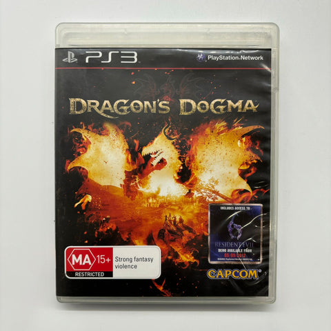 Dragon’s Dogma PS3 Playstation 3 Game + Manual 05A4