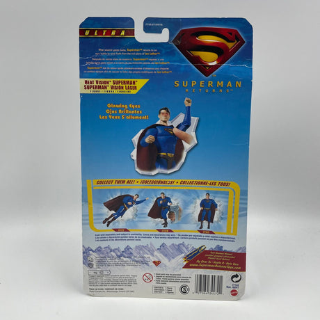 Super Man Returns Heat Vision Feel The Power Figure Ultra