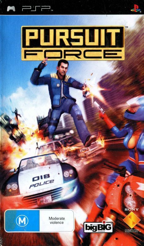 Pursuit Force Playstation Portable PSP Game PAL