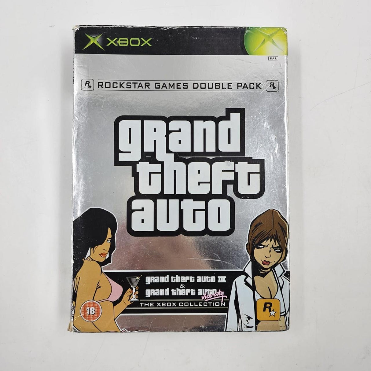Grand Theft Auto III & Vice City Xbox Original Game Boxed + Manual PAL