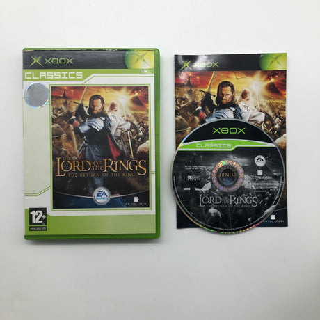 Lord of the Rings Return of the King Xbox Original Game + Manual PAL