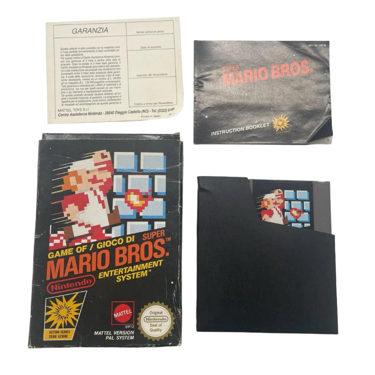 Super Mario Bros Nintendo Entertainment System NES Game Boxed Complete PAL