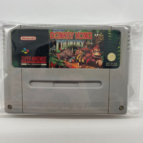Donkey Kong Country Super Nintendo SNES Game Cartridge PAL 05A4