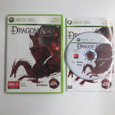 Dragon Age Origins Xbox 360 Game + Manual PAL 05A4