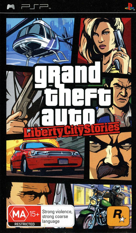 Grand Theft Auto: Liberty City Stories Playstation Portable PSP Game PAL Sony PSP Game