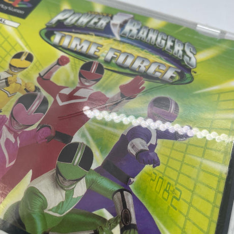 Power Rangers Time Force PS1 Playstation 1 Game PAL