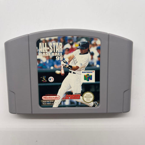 All-Star Baseball 99 Nintendo 64 N64 Game Cartridge PAL 05A4