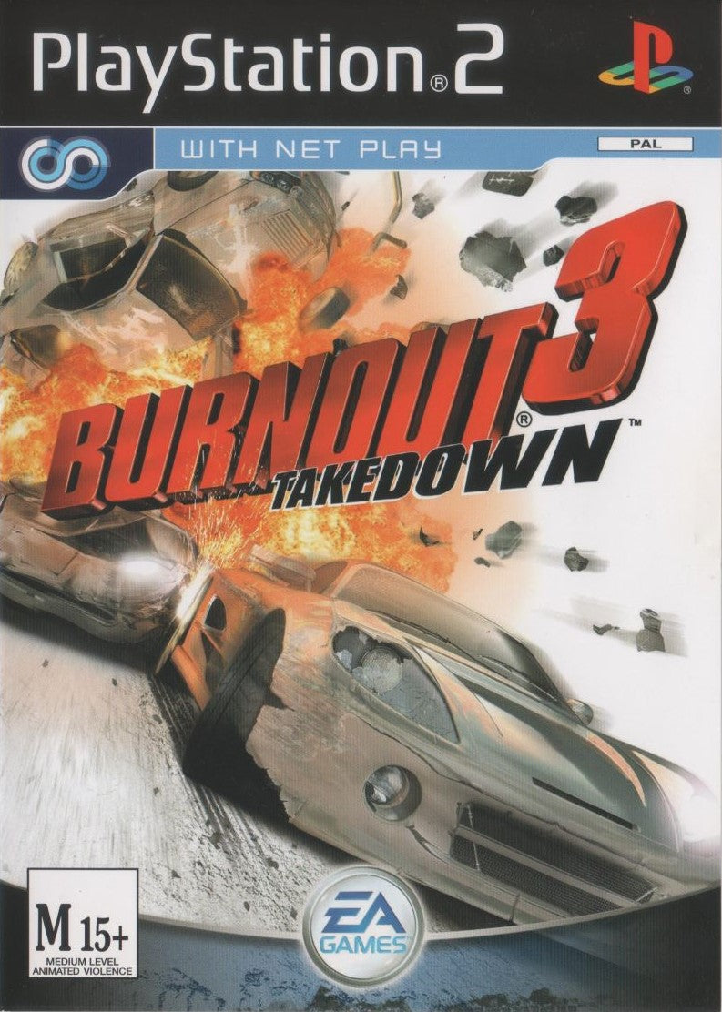 Burnout 3: Takedown Playstation 2 PS2 Game PAL