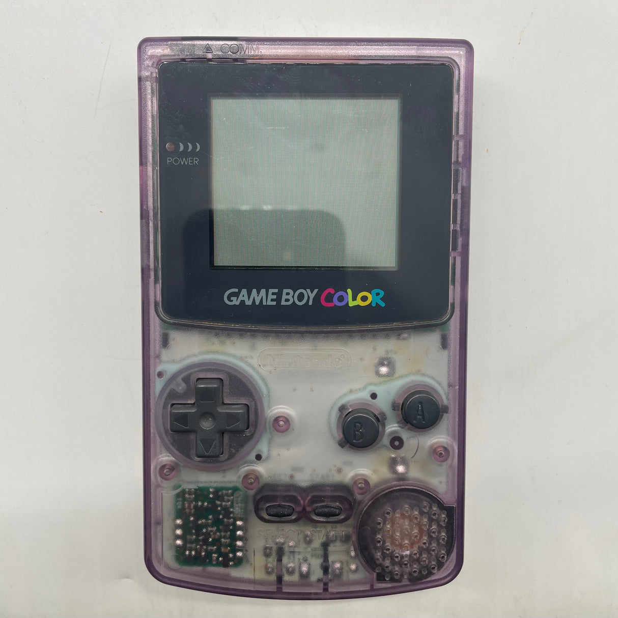 Game Boy Color Atomic Clear Purple Console Boxed Complete with Manual