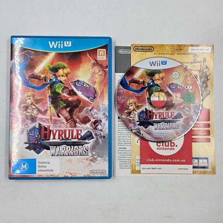 Hyrule Warriors Nintendo Wii U Game + Manual PAL