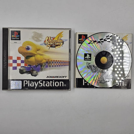 Chocobo Racing PS1 Playstation 1 Game + Manual PAL