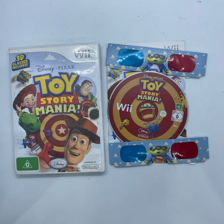 Toy Story Mania Nintendo Wii Game + Manual PAL