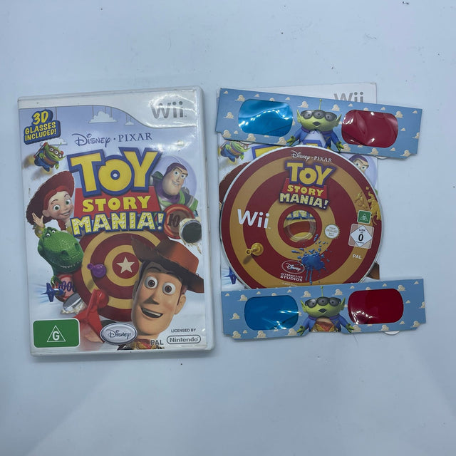 Toy Story Mania Nintendo Wii Game + Manual PAL
