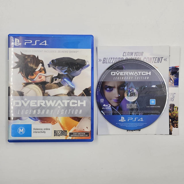 Overwatch Legendary Edition PS4 Playstation 4 Game + Manual 16JE4 - Trippy Trades 