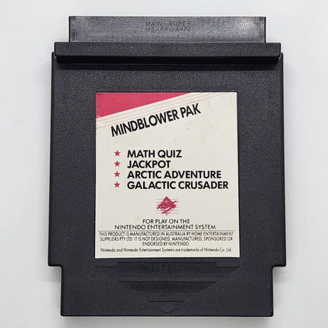 Mindblower Pak Hes Nintendo Entertainment System NES Game Cartridge PAL