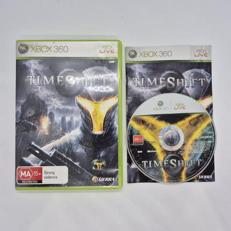 Time Shift Xbox 360 Game + Manual PAL