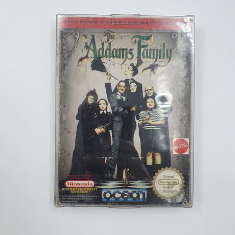 The Addams Family Nintendo Entertainment System NES Game Boxed + Manual PAL