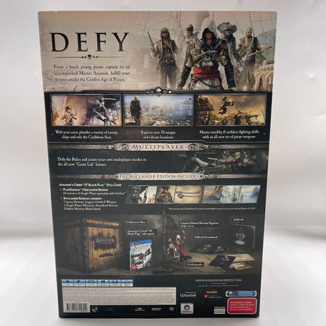 Assassins Creed IV 4 Black Flag Buccaneer Edition PS4 No Game 4 Boxed