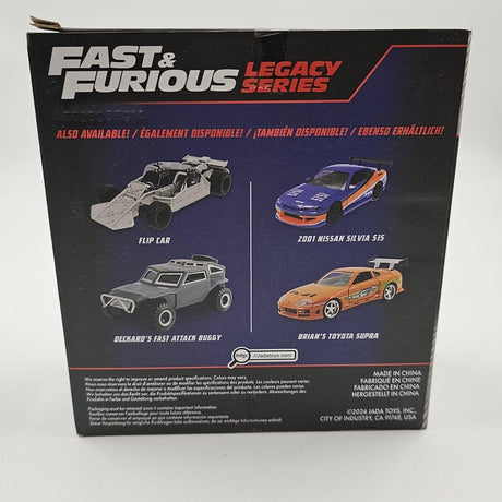 Jada Fast and Furious Legacy Series 2001 Nissan Silvia S15 Brian's Supra 1:32