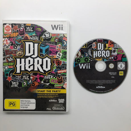 DJ Hero Nintendo Wii Game PAL