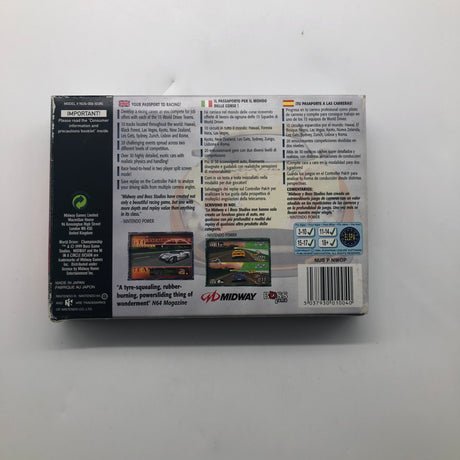 Top Gear Rally Nintendo 64 N64 Game Boxed Complete PAL