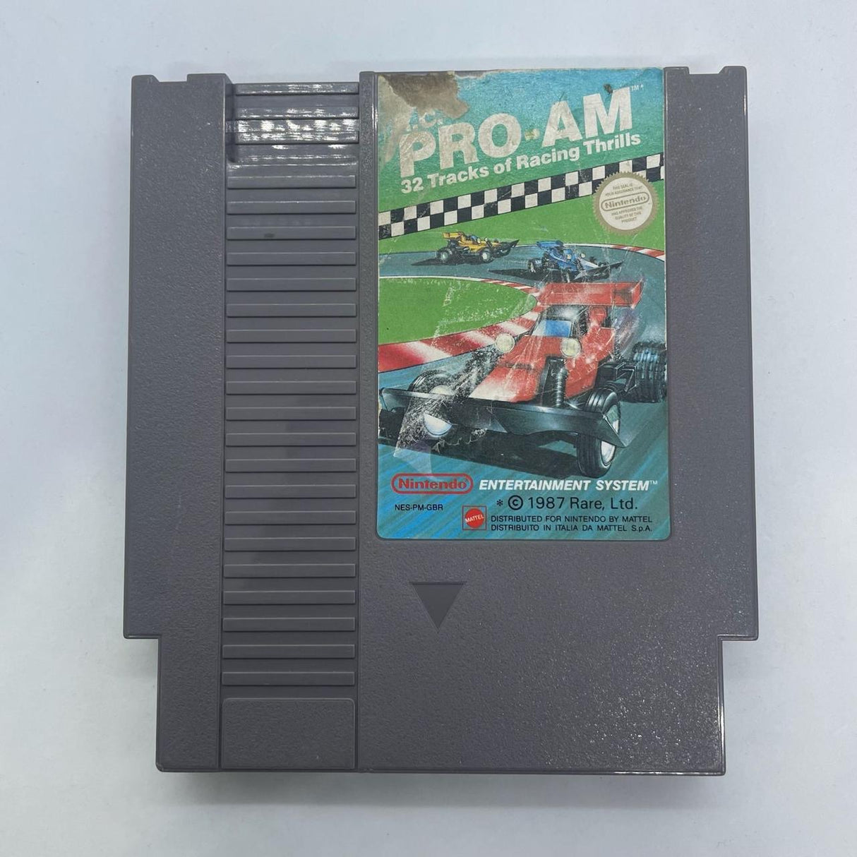 PRO-AM 32 Tracks of Racing Thrills Nintendo Entertainment System NES Game PAL