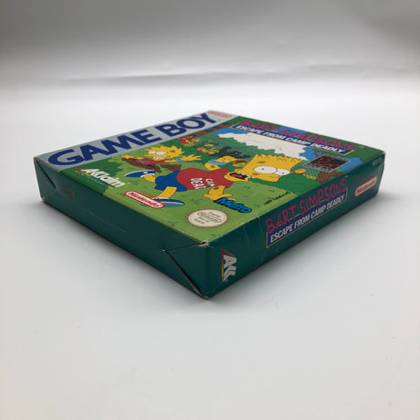 Bart Simpson's Escape from Camp Deadly Nintendo Gameboy Original Game Boxed Complete
