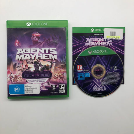 Agents Of Mayhem Xbox One Game + Manual PAL