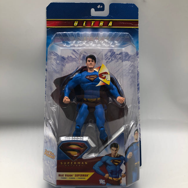Super Man Returns Heat Vision Feel The Power Figure Ultra