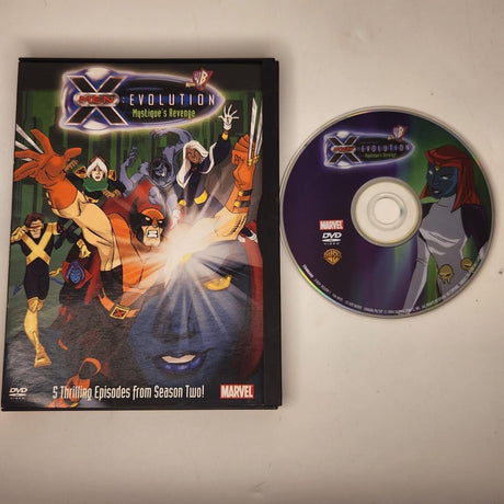 X-Men Evolution Marvel x3 DVD Video Combo