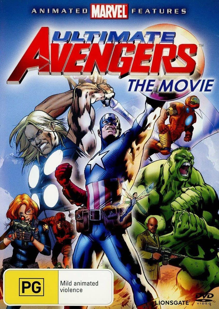 Ultimate Avengers The Movie DVD