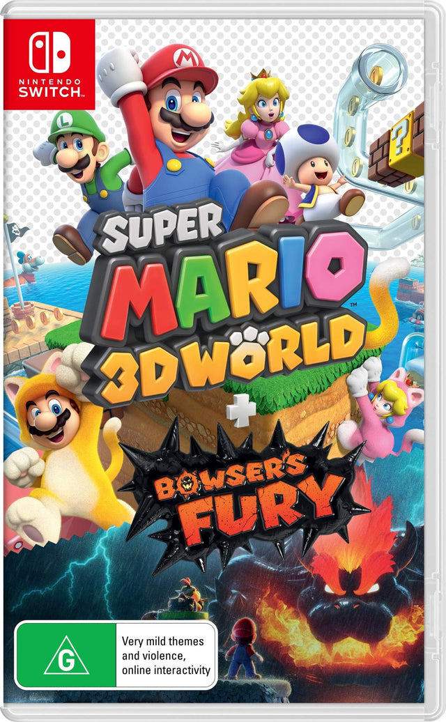 Super Mario 3D World + Bowser's Fury Nintendo Switch Game