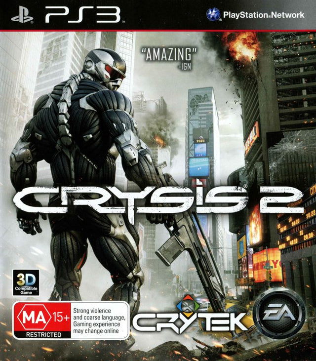 Crysis 2 Playstation 3 PS3 Game PAL