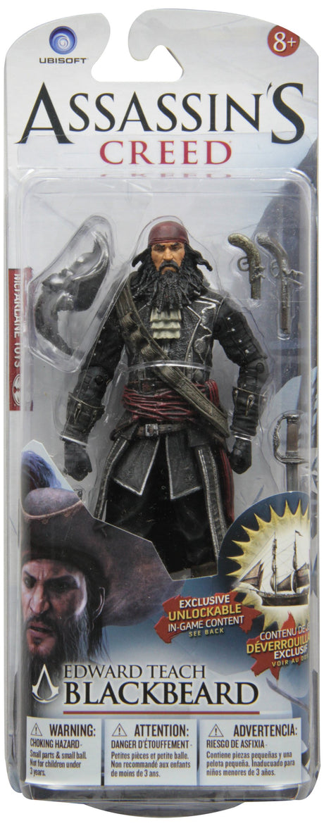 Assassin's Creed Blackbeard Edward Teach McFarlane Toys Series 1 Figure