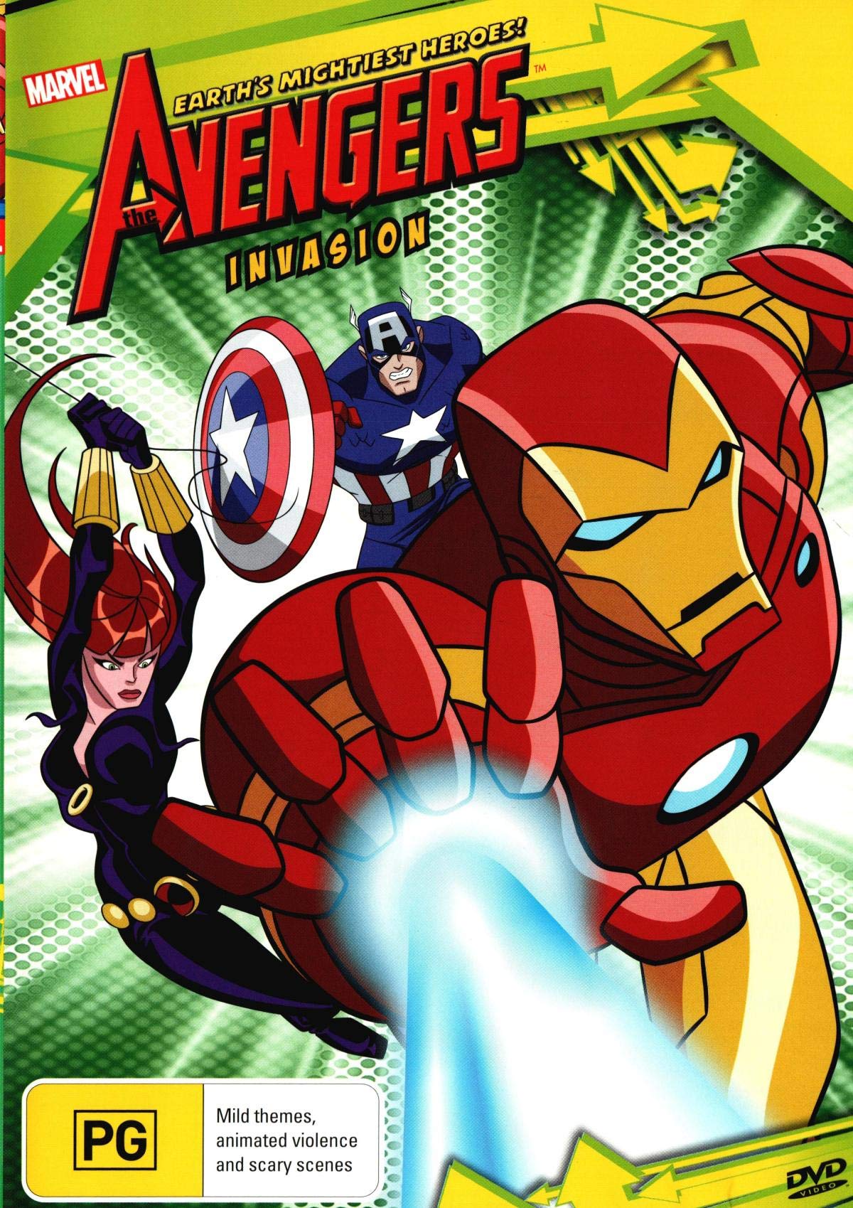 Avengers Earth's Mightiest Heroes The Invasion DVD