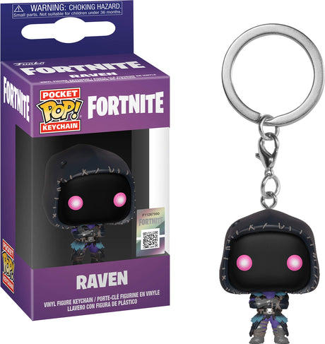 Fortnite Raven Keychain Pop Vinyl Figure