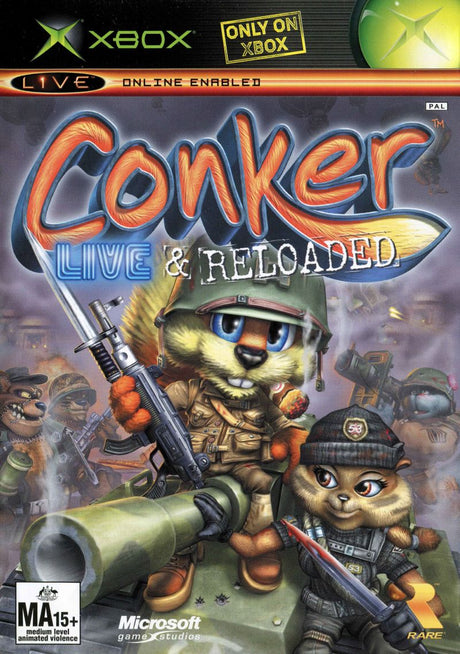 Conker: Live & Reloaded Xbox Game PAL
