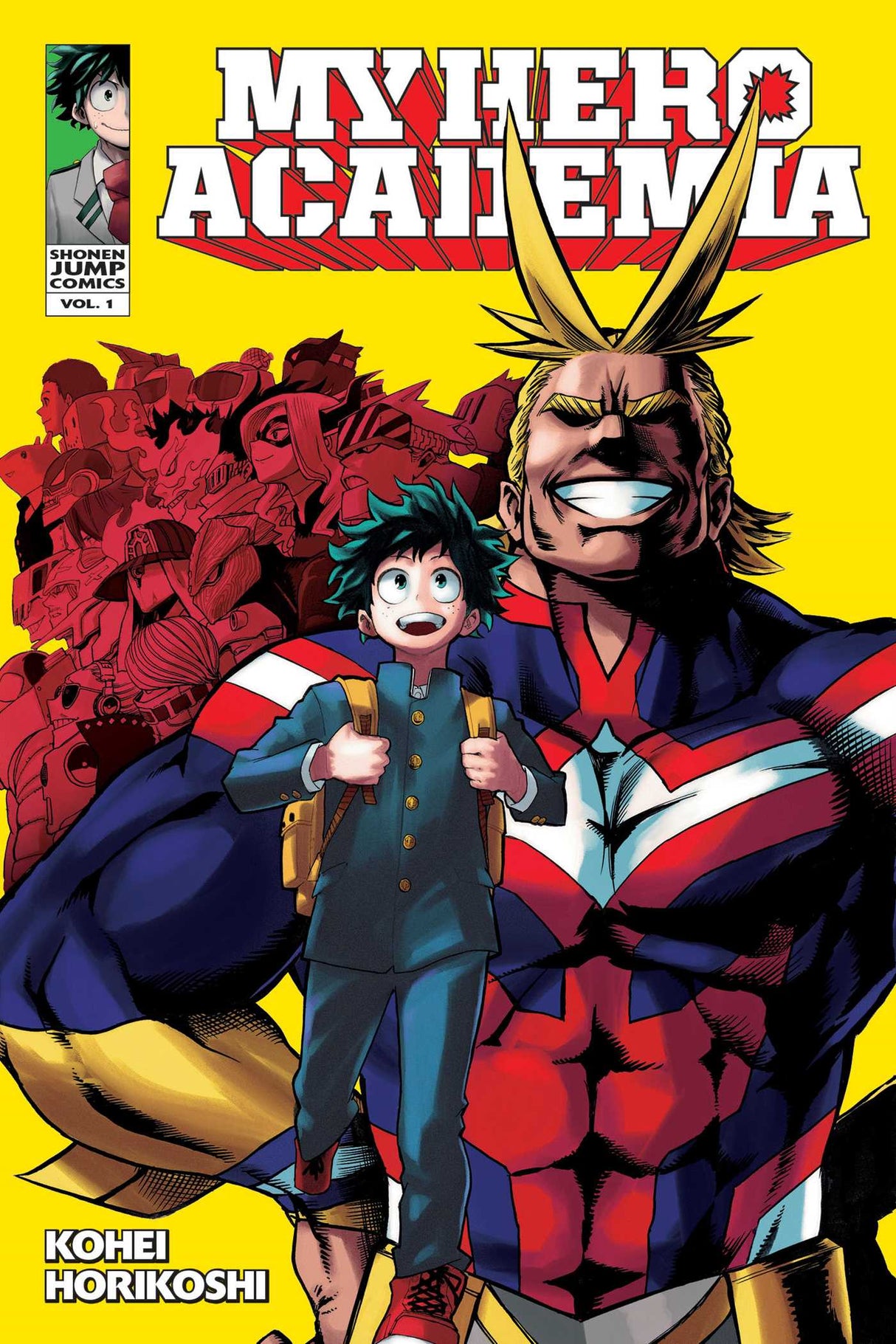 My Hero Academia Izuku Midoriya Origin: Volume 1 Paperback Book
