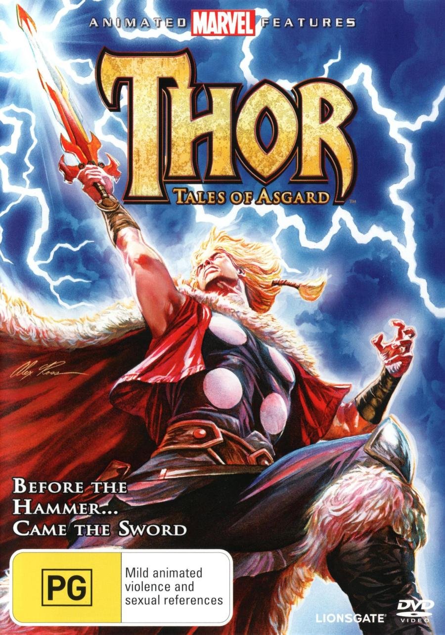 Thor Tales of Asgard DVD