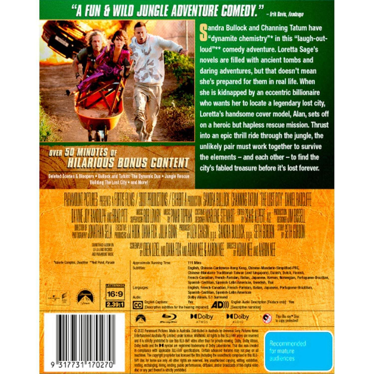 The Lost City Blu-ray
