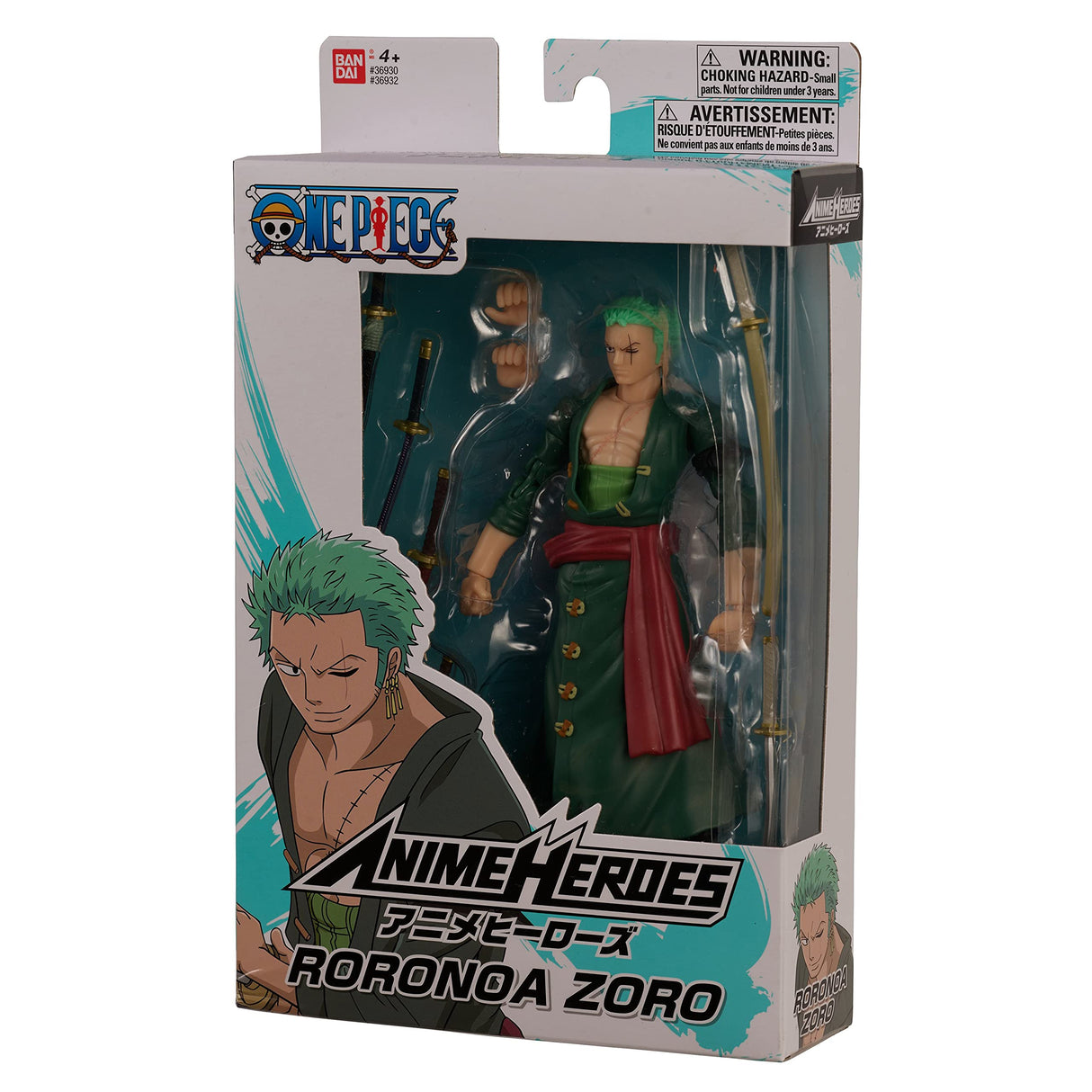 Anime Heroes One Piece Roronoa Zoro Figure