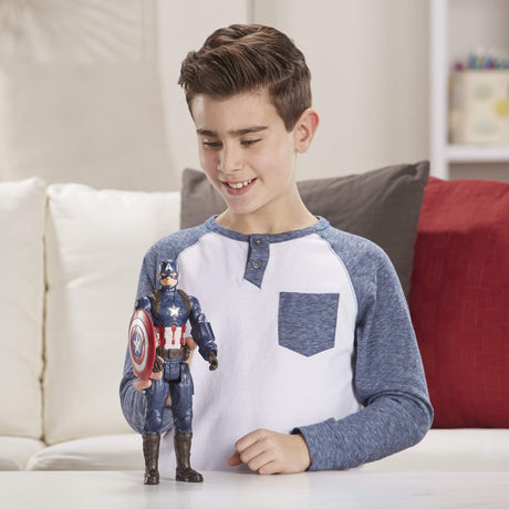 Marvel Avengers Captain America Titan Hero Action Figure