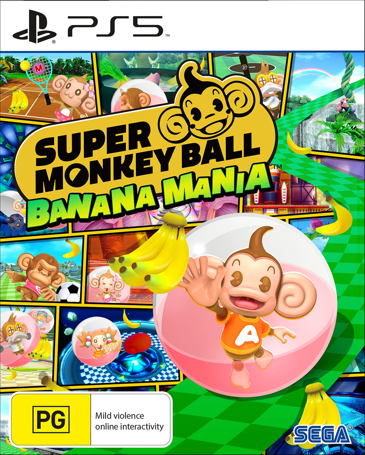 Super Monkey Ball Banana Mania PS5 Playstation 5 Game Brand New Sealed